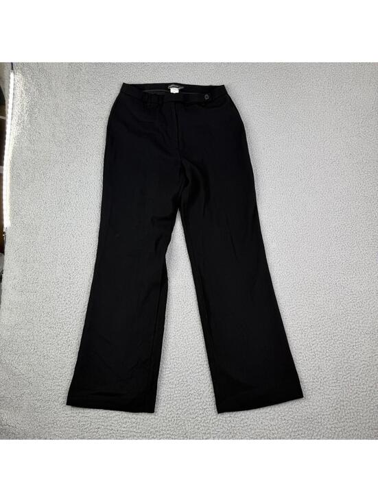 J. Crew Pants - J.CREW 100% Wool Black Trousers Pants Lined Women's P6 (26x28) Made in Japan